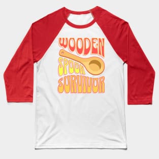 Wooden Spoon Survivor Baseball T-Shirt